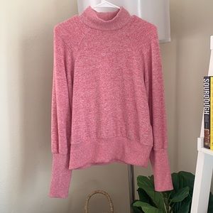 Anthropologie Maeve Pink Sweater Size Small